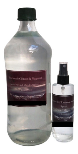 Cloruro De Magnesio 1000ml Con 110ml Spray Botella