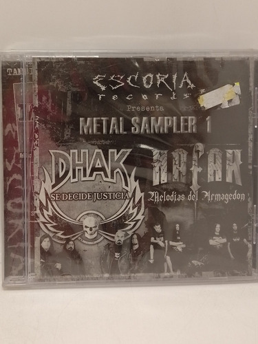 Escoria Records Metal Sampler 1 Compilado Cd Nuevo 