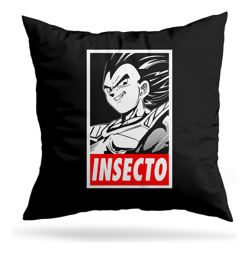 Cojin Deco Vegeta Insecto (d1441 Boleto.store)