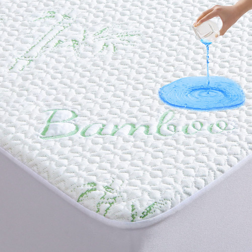 Protector De Colchon Impermeable De Bambu Refrescante, Taman