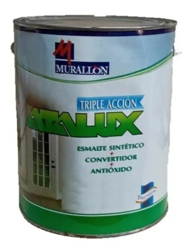 Esmalte Convertidor Antioxido 3 En 1 Murallon 4l Amarillo