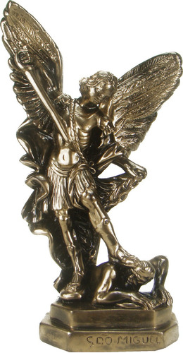 Anjo São Miguel Arcanjo - Estatueta Religiosa - Imagem 30 Cm