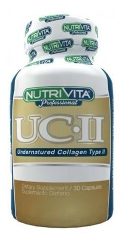 Uc-ii X 30 Capsulas Nutrivita - Unidad a $86000