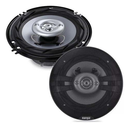 Par De Parlantes Targa 6 Pulgadas 500w 4 Vias P/ Estereo