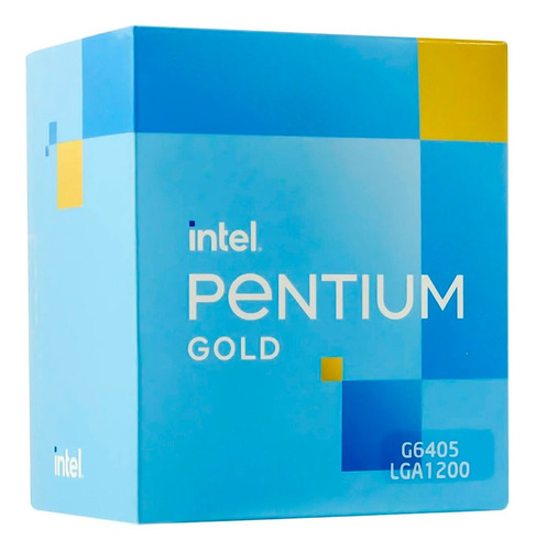 Imagen 6 de 9 de Procesador Intel Pentium Gold G6405 BX80701G6405 de 2 núcleos y 4.1GHz de frecuencia con gráfica integrada