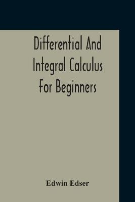 Libro Differential And Integral Calculus For Beginners Ad...