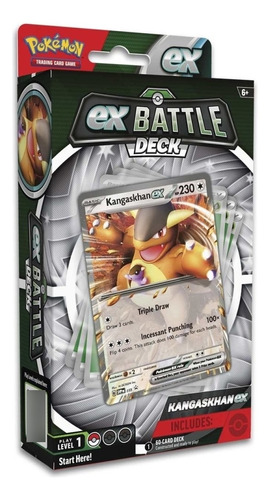 Mazo De Kangaskhan Ex Battle Deck Cartas Pokemon Eng - E11
