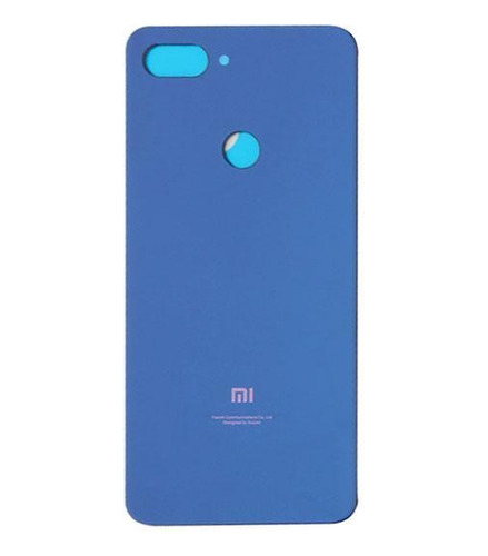 Tampa Traseira Compatível Xiaomi Redmi Mi 8 Lite Preto Azul