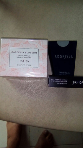 Jafra Promocion Adorisse+gardenia Blossom+labial Corbertura