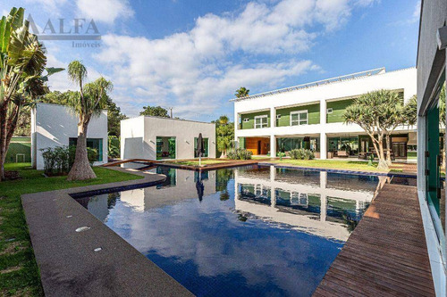 Imagem 2 de 30 de ** Jardim Acapulco - Oportunidade - Cinematográfica Mansão Em Estilo Contemporâneo - 6 Suítes - 9 Vagas ** - Ca0014