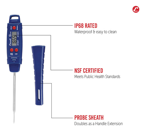 Escali Dhp3 Termómetro Digital Impermeable Para Carne Mmg