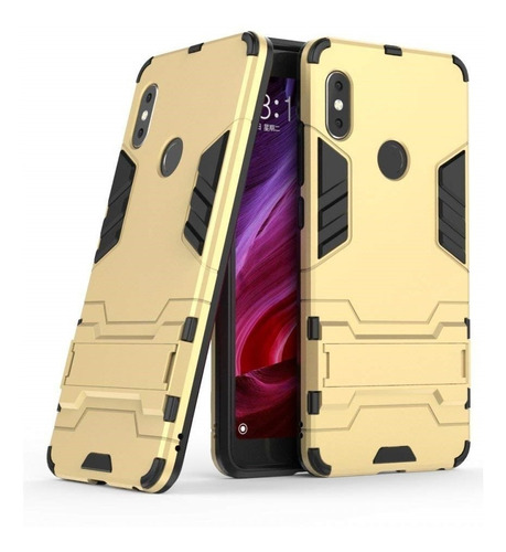 Funda Para Xiaomi Redmi Note 5 Pro Iron Case Con Cristal 9h