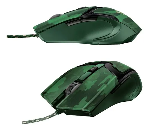 Mouse Gamer Trust Gxt101d Gav Ergonomico 6 Botones