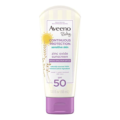 Aveeno Baby Loción De Protección Solar Mineral De Óxido De Z