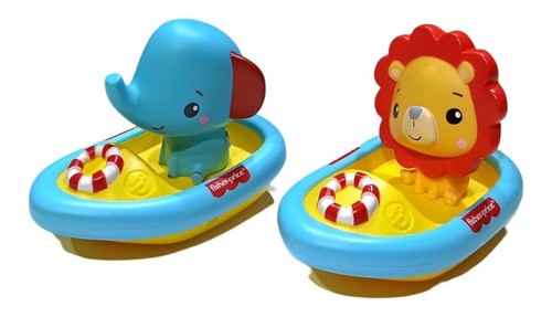 Imagen 2 de 5 de Juguete Bebes Para El Baño Botes Al Agua Fisher Price 1216