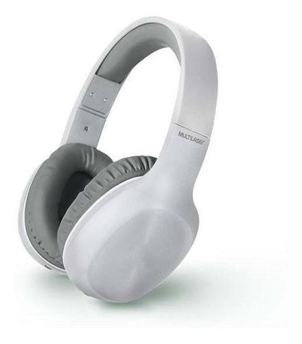 Imagem 2 de 5 de Fone Multilaser Pop Bluetooth Branco