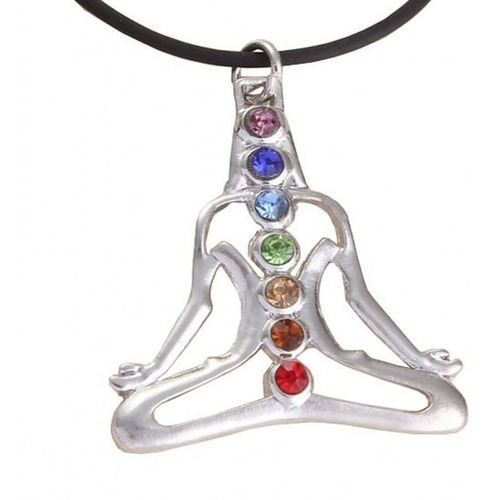 Collar Chakras Luna Galaxia Yoga Meditacion Om Fengshui