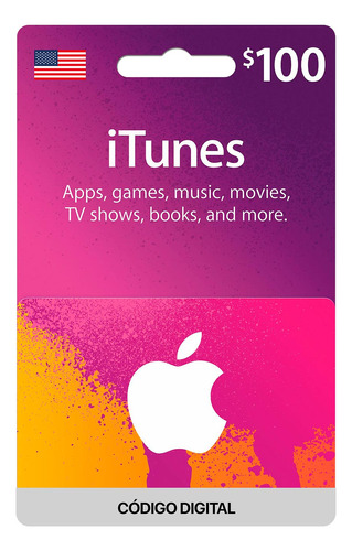 Gift Card Itunes $100 Código Digital