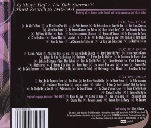 Cd: Lo Mejor De Edith Piaf
