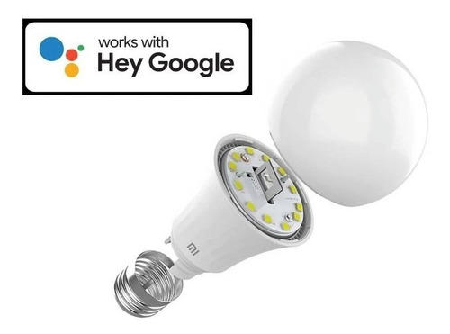 Imagen 4 de 5 de Ampolleta Inteligente Xiaomi Mi Smart Led Warm White Wifi