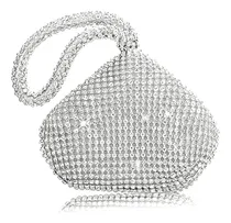 Comprar Bolsos Triangulares De Fiesta De Diamantes De Imitación Para