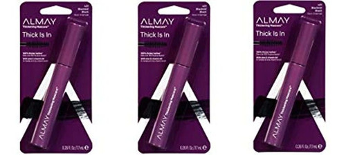 Almay One Coat Thickening Mascara, Blackest Negro [401], 0,4