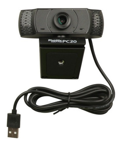 Imagen 3 de 7 de Webcam Cámara Web Full Hd 1080p C/ Micrófono Incorporado Y Pie