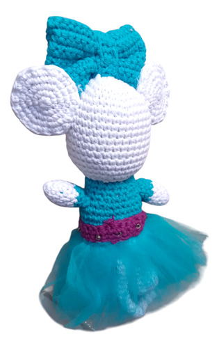 Ratoncita Bailarina Amigurumi
