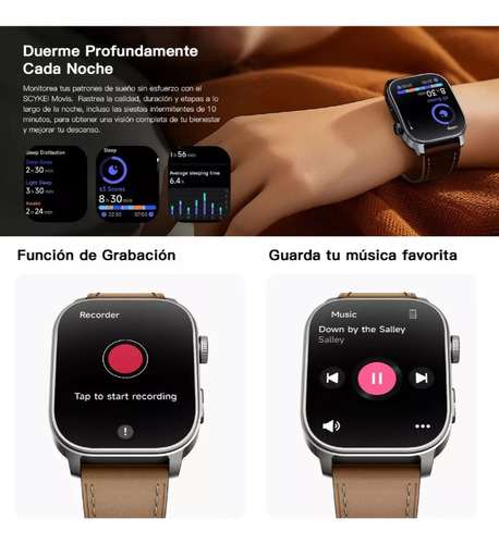 Smartwatch Scykei By Calvin Klein Movis Amoled 2,1 Curvo