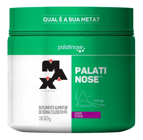 Palatinose Baixo Índice Glicêmico 300g - Max Titanium