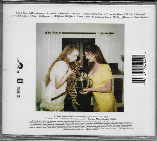 Lana Del Rey - Blue Banisters Cd Nuevo!!