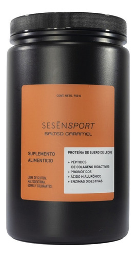 Sesen Sport - Proteína con colágeno - 750g - Caramelo Salado