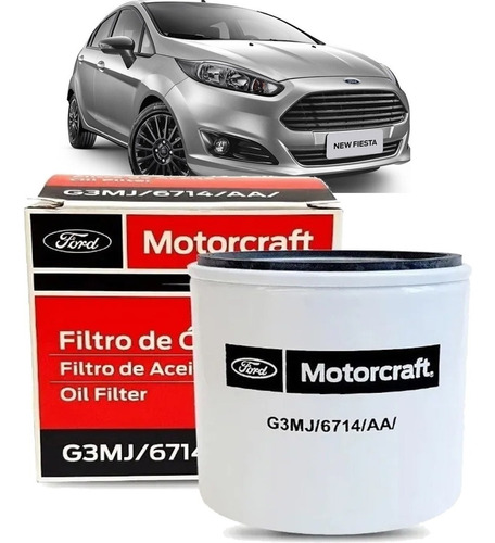 Filtro Ford Motorcraft - New Fiesta 1.5 1.6 Sigma Após 2010