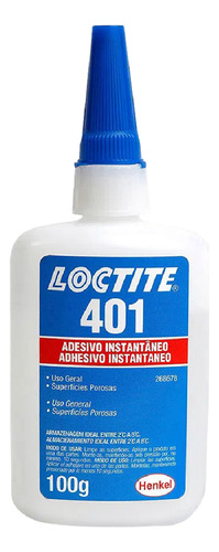 Loctite 401 Adhesivo Instantáneo Pegamento 100gr