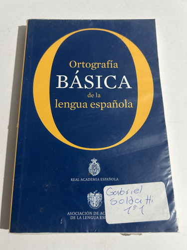 Libro Ortografía Básica De La Lengua Española - Rae