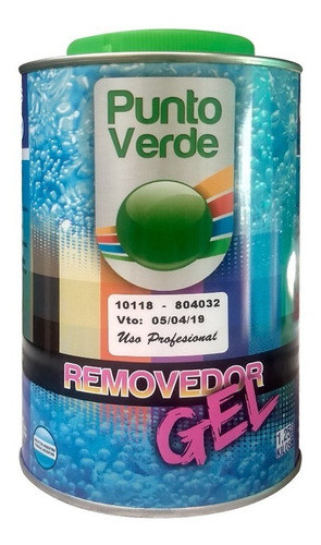 Removedor Gel Decapante Punto Verde | 1lt