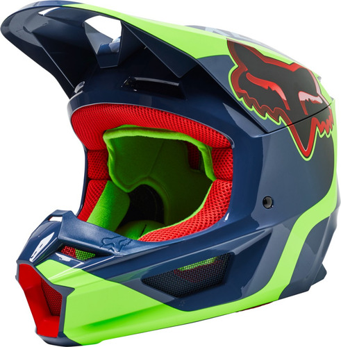 Imagen 2 de 6 de Casco Motocross Fox - V1 Venz