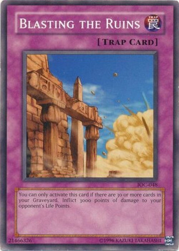 Blasting The Ruins (ioc-048) Yu-gi-oh!