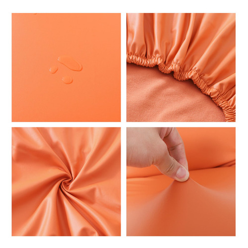 Funda Para Asiento De Silla, Funda Antipolvo Naranja 38-52cm