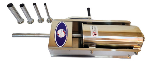 Ensacadeira Bja-3 Litros Aço Inox Canhão Linguiça Horizontal
