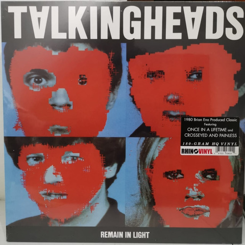 Talking Heads Remain In Light Vinilo Nuevo Musicovinyl