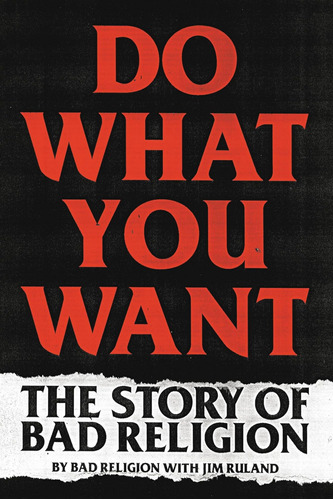 Libro Do What You Want- Bad Religion -inglés