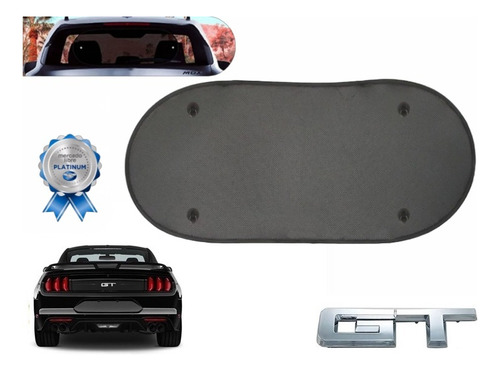 Cubresol Auto Parasol Medallon Trasero Mustang Gt 2021