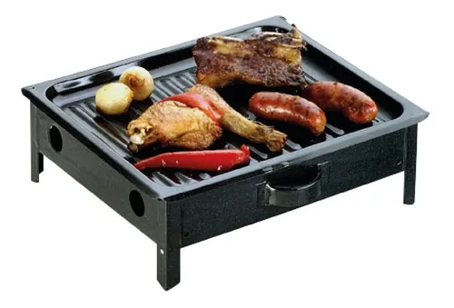 comprar Brasero Parrilero Enlozado Jovifel 33x25 Asado Pollo Verdura