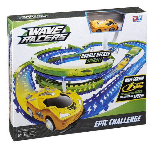 Pista De Autos Wave Racers Epic Challenge