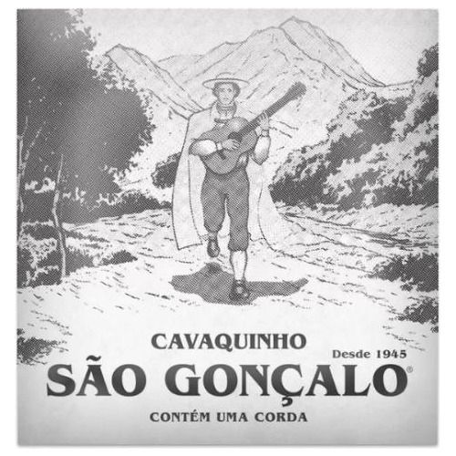 Jogo 10 Cordas 2ª Si Aco P/cavaquinho Níquel Sao Goncalo 128