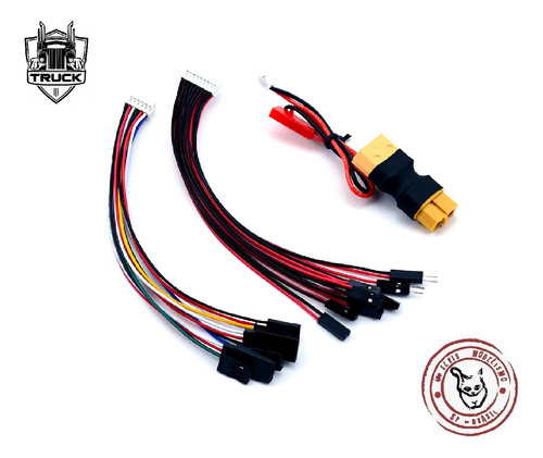 Sistema Luz E Som P/ Truckmodelismo 1/14 Kit Cs-lb20 / Rc16
