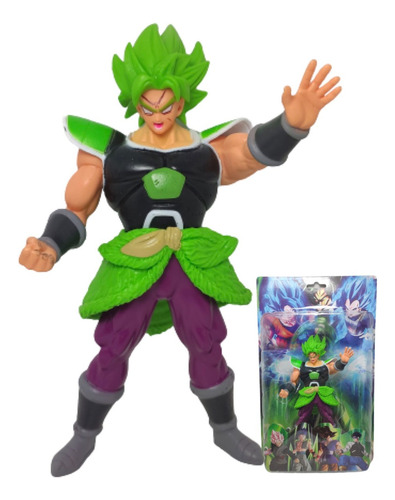 Dragon Ball Super Figura Broly Saiyan Legendario Senshi 18cm