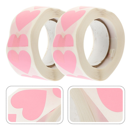 Oa A Mini Pegatinas Con Forma De Corazón, Pegatinas Con