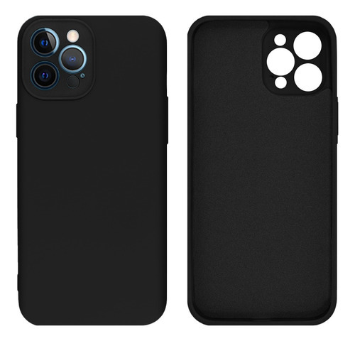 Capinha Case Protege Câmera Compatível Com iPhone 12 Pro Max Cor Preto